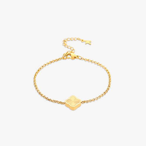 Alvea Single Clover Bracelet