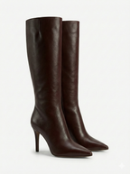 Knee-High Point Toe Boots