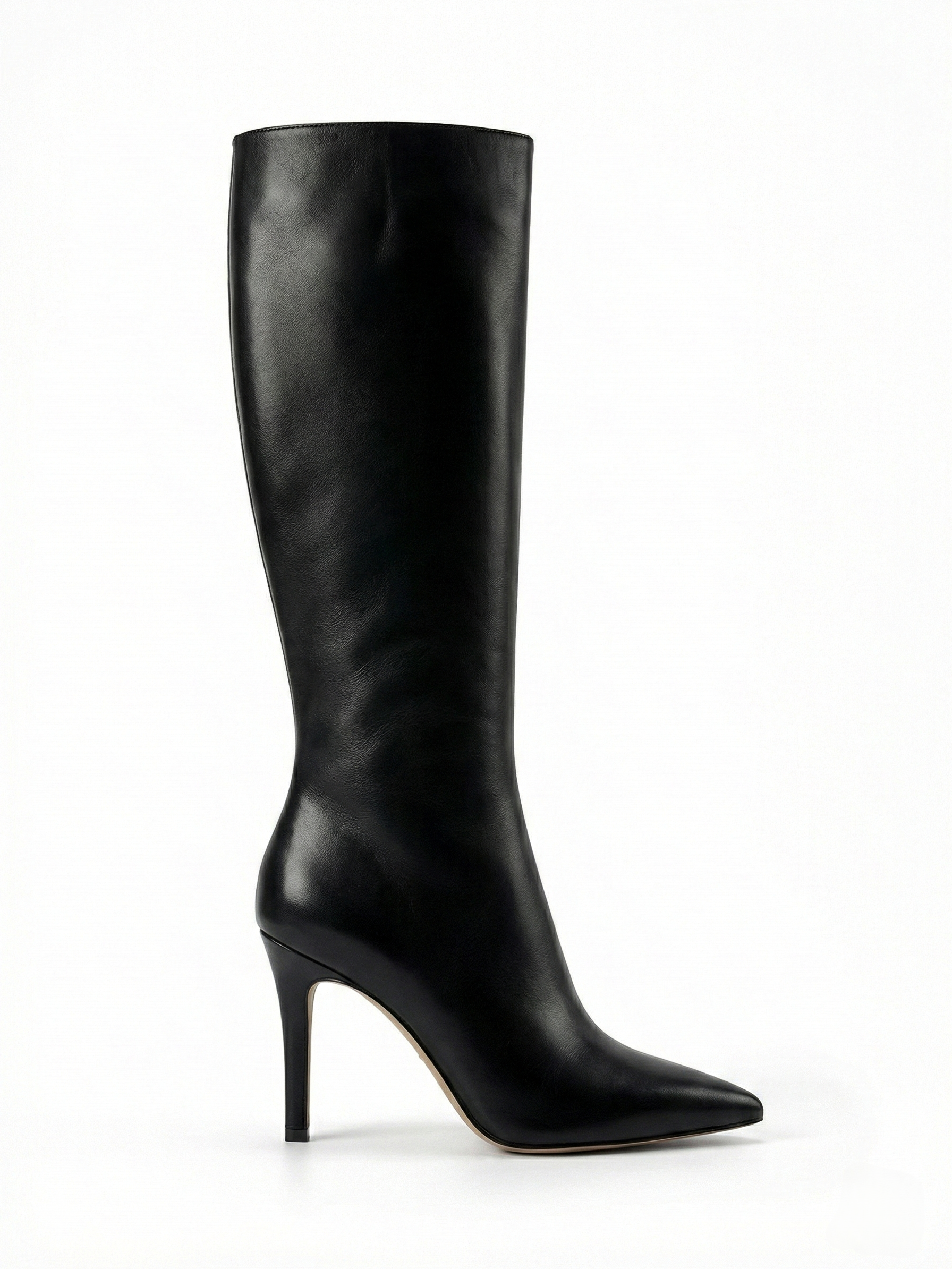 Knee-High Point Toe Boots