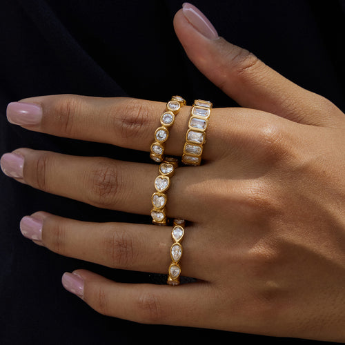 Heart Diamond Ring