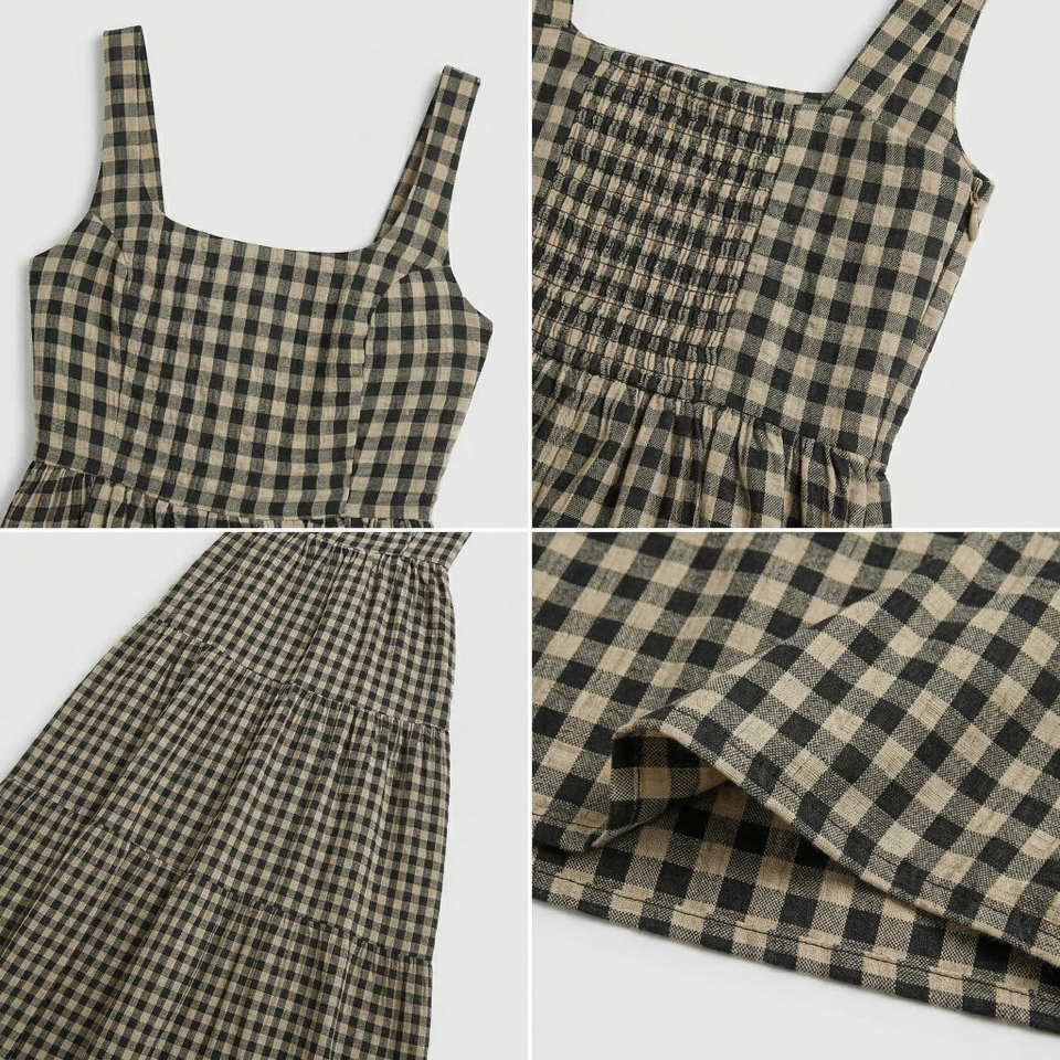 Women's Brown Sun Dress