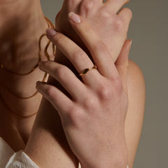 Aurea Wavy Ring