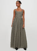 Women's Brown Sun Dress