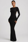 Open Back Maxi Dress