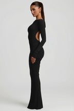 Open Back Maxi Dress