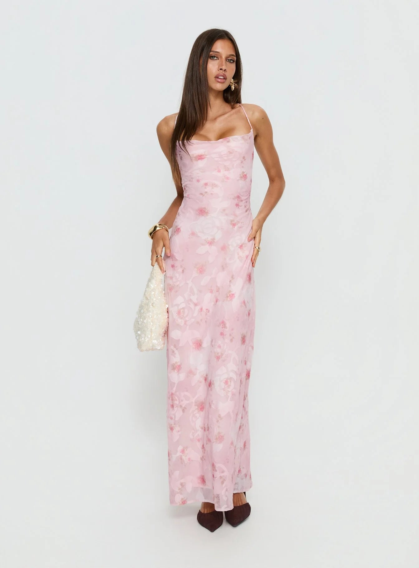 Rosé Bloom Dress