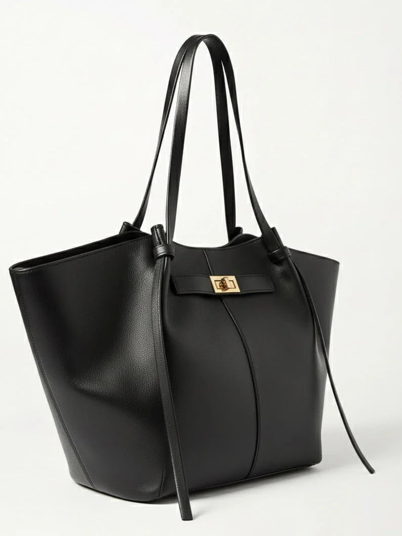 Women's Elegant Leather Tote Bag