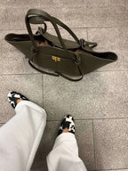 Women's Elegant Leather Tote Bag